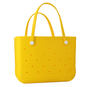 2025 nueva llegada de gran tamaño lavable playa Eva Tote Bag Unisex Camping viaje portátil Eva bolso de goma Eva bolsa de compras - Product Image 1