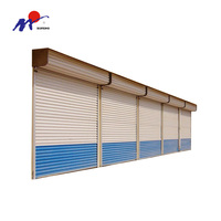 Porte automatique en acier isolée à enroulement 10x7, porte à enroulement