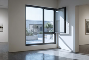 Fenêtres à battants en aluminium à double vitrage personnalisables de conception professionnelle avec moustiquaire pour hôtel - Product Image 2