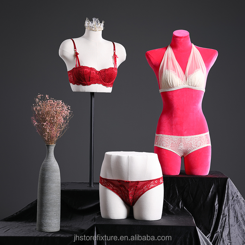 下着ディスプレイ用ヘッドレスハーフボディ女性マネキン下着女性