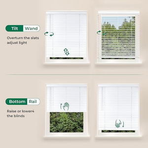 <span class=keywords><strong>Persianas</strong></span> <span class=keywords><strong>de</strong></span> Madera Inalámbricas <span class=keywords><strong>de</strong></span> la Mejor Calidad, Diseño Inalámbrico, Fáciles <span class=keywords><strong>de</strong></span> Instalar y Limpiar, para el Hogar y la Oficina - Product Image 3