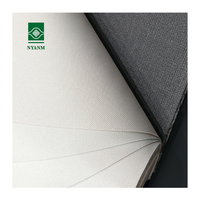 Tissu résistant à l'eau et aux taches, cuir synthétique PVC à grain texturé avec support tricoté pour ameublement, chaises, canapés, bagages
