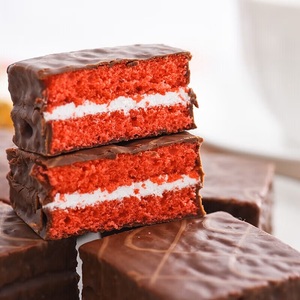 <span class=keywords><strong>เค้ก</strong></span>อาหารเช้ารสแปลกใหม่ เรดเวลเวท ราสเบอร์รี่ ช็อกโกแลตเคลือบ 6 ชิ้น 168 กรัม - Product Image 3