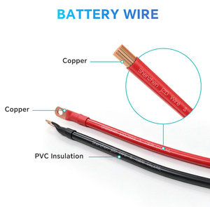 <span class=keywords><strong>Cable</strong></span> <span class=keywords><strong>de</strong></span> Conexión <span class=keywords><strong>de</strong></span> Batería JZD VDE <span class=keywords><strong>de</strong></span> Alta Amperiosidad H07V-K, 25mm², 50mm², 70mm², Rojo <span class=keywords><strong>y</strong></span> Negro, PVC, Un Solo Núcleo, <span class=keywords><strong>Cable</strong></span> Industrial para Banco <span class=keywords><strong>de</strong></span> Baterías - Product Image 2