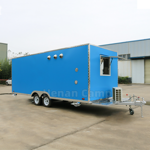 18 ft thực phẩm Trailer đầy đủ trang bị thực phẩm thương mại van nhượng Bộ Trailer thực phẩm xe tải di động Hotdog Kem giỏ hàng - Product Image 5