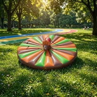 Jeu de taureau gonflable vibrant - Matériau PVC écologique pour sports et jeux de plein air