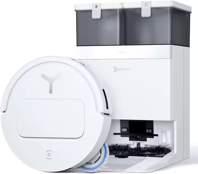 For DEEBOT T50 Pro 10+1 Omni-Directional Robot Vacuum Mop Ultra-Slim 15800Pa High Suction ZeroTangle 2 TruEdge for Edge