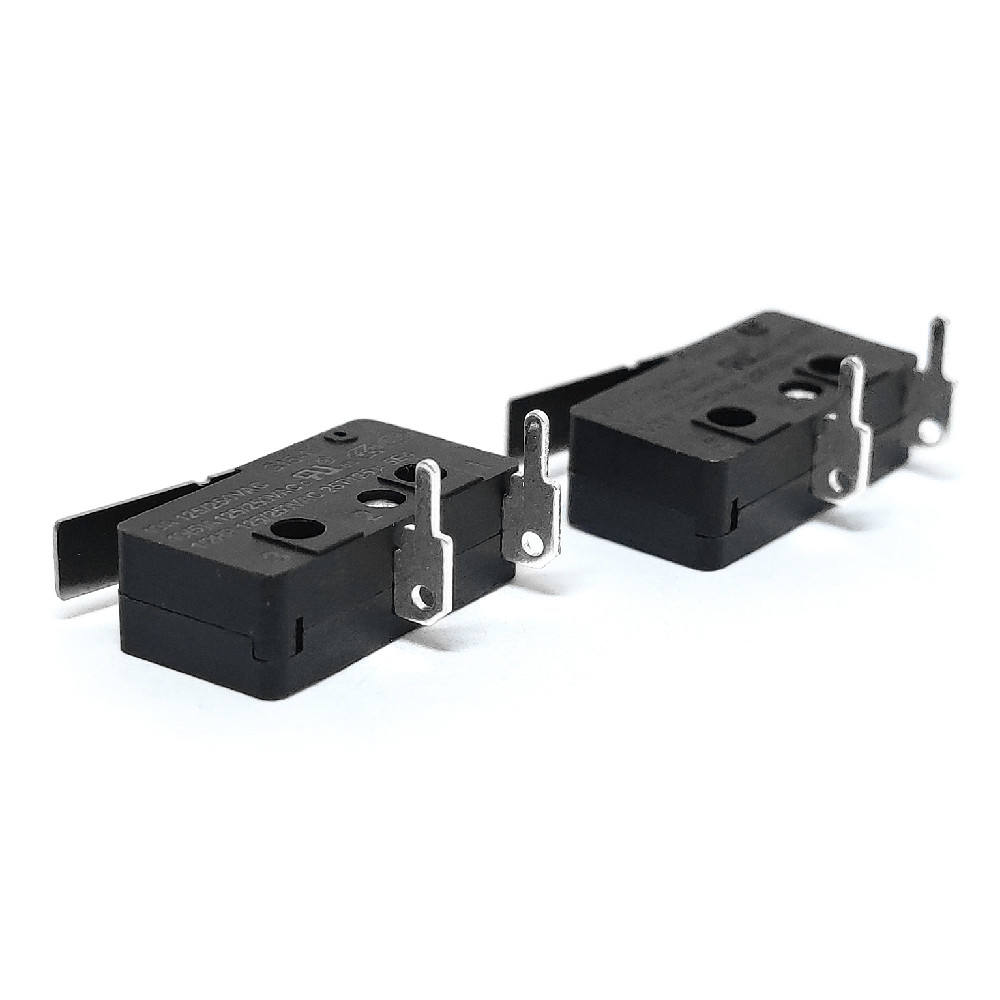 Bulk Price SPST Limit Micro Switch 2Pin 10A 125/250V AC Right angel Micro Switch with Short Lever