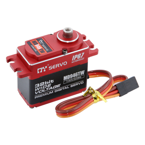 Servo của tôi md946tw 7.4V 23kg mô-men xoắn cao <span class=keywords><strong>coreless</strong></span> động cơ kim loại bánh răng servo Tác động kháng kim loại bánh răng RC tốc độ cao Xe mô hình servo - Product Image 3