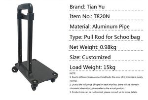 Poignée télescopique en métal imperméable pour cage à animaux de compagnie - Durable, solide, réglable et conviviale - Product Image 5