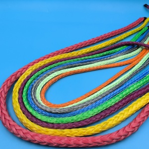 LANXIN Corde de treuil d'amarrage en fibre UHMWPE tressée double 12 brins 12 mm, haute résistance, légère, résistante aux UV et à la corrosion - Product Image 5