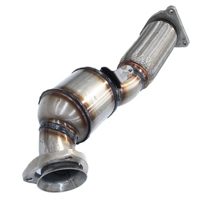 เครื่องฟอกไอเสียด้านหน้า Euro <span class=keywords><strong>3</strong></span>เหมาะสำหรับโฟล์คสวาเก้น2004-2007 Touareg 4.2L EPA - Product Image 1