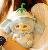 Boîte Mystère Peluche Mignonne et Moelleuse – 6 Styles – Figurine de Personnage Kawaii avec Nœud en Dentelle – Jouet de Collection – Cadeau pour Filles