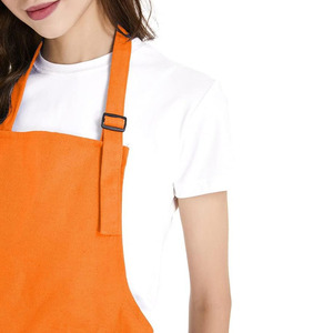 Delantal de Lona Resistente al por Mayor con Correa Ajustable para el Cuello, Bolsillos Delanteros Grandes, Ropa de Trabajo Duradera para Cocina, Logotipo Personalizado - Product Image 3