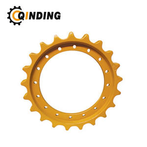 Piñón Delantero para Bicicleta con Rodamiento, Material 35MnB/50Mn, Negro y Amarillo - Product Image 3