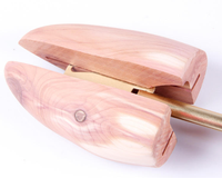 Embauchoirs en bois de cèdre aromatique, anti-plis, anti-humidité, durables, écologiques, réglables, prolongent la durée de vie des chaussures - Meilleures ventes