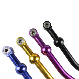 Barra de extensión de palanca de cambios de aleación de aluminio Crastp, doble curvatura, ligera, para modelos Honda - Product Image 3