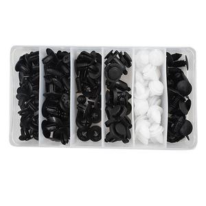 6 tailles 100 pièces de Clips de fixation automatique voiture corps mixte Push retenue Pin <span class=keywords><strong>Rivet</strong></span> pare-chocs porte garniture panneau de retenue Kit de fixation - Product Image 2