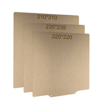 Plaque de construction chauffante flexible noire en PEI à prix direct usine pour imprimantes 3D FDM, sans MOQ
