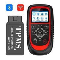 Escáner OBD2 avanzado y herramienta de diagnóstico TPMS, actualización WiFi, sensores TPMS para control de presión de neumáticos de coche, 1 año de garantía