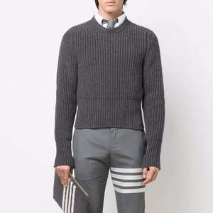 Suéter de punto personalizado OEM y ODM para hombre, suéter de punto de Cachemira con cuello redondo, suéter de punto personalizado para hombre - Product Image 1