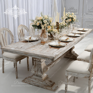 Bằng Gỗ Bàn Hình Chữ Nhật Khách Sạn Đồ Nội Thất Bằng Gỗ Bảng Người Bán Tốt Nhất Bệ Bàn Ăn - Product Image 2