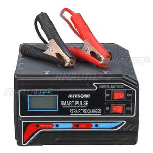 AUTSOME Cargador de Batería Eléctrico Universal de 12V/24V para Automóviles, Camiones, Barcos y Motocicletas - Product Image 6