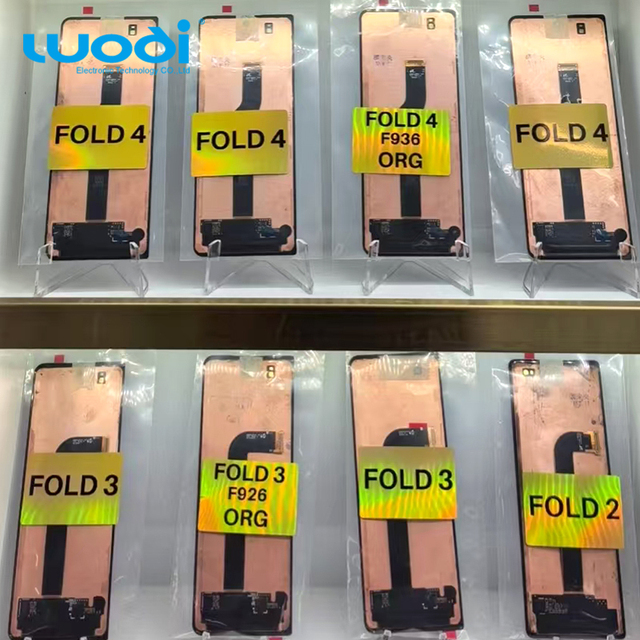 Wholesale Flexible Foldable Lcd for Samsung Galaxy Z Fold 2 3 4 High Sensitivity Screen Pantalla Digitizer Mobile Repair Part