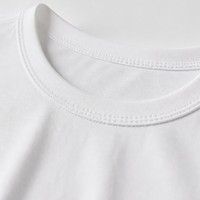 Camiseta de Manga Corta de Algodón Peinado 11D 230GSM, Unisex, Corte Holgado, Cuello Redondo, Lisa, Personalizable con Logotipo, Venta al Por Mayor