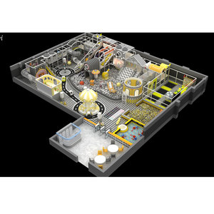 Không gian mô-đun phiêu lưu hệ thống chơi mềm với Đường Hầm trượt cho trẻ mới biết đi và trẻ em sân chơi trong nhà - Product Image 4