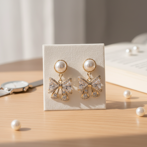 Di alta qualità in acciaio inox orecchini di Design minimalista stile alla moda perla per le ragazze ipoallergenico accessori di moda per tutti i giorni - Product Image 3