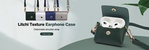 Funda Protectora para Auriculares de Paja de Trigo Biodegradable, Absorbente de Impactos, Funda Protectora de TPU Suave con Cobertura Total para <span class=keywords><strong>Airpods1</strong></span>/<span class=keywords><strong>2</strong></span> - Product Image 6