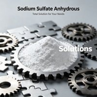 Sulfate de sodium anhydre de haute pureté de la marque Maoxing, prix par tonne pour l'industrie du papier et de la pâte à papier