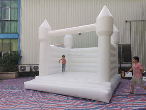 Maison blanche Offre Spéciale de rebond de mariage, château plein d'entrain <span class=keywords><strong>blanc</strong></span> romantique - Product Image 2