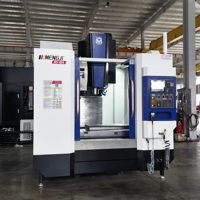 Centro de Mecanizado Vertical MV-856 con Control GSK, Cuerpo de Hierro Fundido de Alta Resistencia, Construcción Rígida para Componentes Aeroespaciales y de Energía X800 Y560 Z560