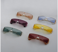 Lunettes de soleil Bettega Conjoined Fashion, nouvelle monture, tendance, personnalité, pose, incontournable, lunettes fraîches et petites, surdimensionnées