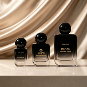 Flacone di Profumo in Vetro di Lusso da 30ml, Flacone Spray Vuoto Premium Piatto da 50ml, Contenitore Elegante in Vetro per Fragranze da 100ml - Product Image 2