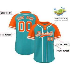 Camiseta de Béisbol Personalizada con Rayas, Sublimada, Absorbente de Humedad, Uniforme Deportivo Unisex para Hombres, Mujeres y Niños - Product Image 2