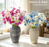 Commande en gros personnalisable de chrysanthèmes artificiels en soie réalistes pour mariage et décoration intérieure