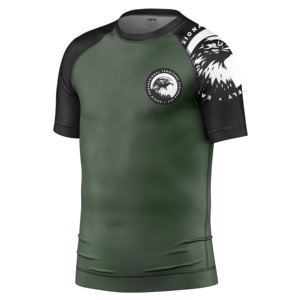 개인 라벨이있는 MMA/BJJ 트레이닝 태양 보호 압축 마모를위한 맞춤형 로고 남성용 래쉬가드 - Product Image 2