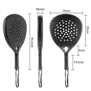 Versión mejorada 12K 18K cabeza de carbono Protector personalizado Pala Paddle raqueta de tenis raqueta De <span class=keywords><strong>Padel</strong></span> - Product Image 4