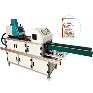 Adjustable Automatic Macaroni Elbow Pasta Paper Box Hot Melt Glue Sealing Machine Cartoning Machine Printing Box Packing Machine