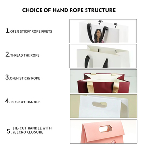 Wholesale <strong>Printing</strong> Custom Boutique Clothing Dress Shirt Packaging Paper <strong>Bag</strong> With Your Own Logo - Product Image 4