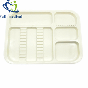 Instrumen Gigi Plastik Medis Penuh Baki Terpisah Tempat Nampan 135 Derajat Tahan Otomatis - Product Image 5