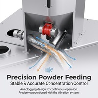 Equipo de Dosificación de Polímeros de Tres Cámaras, Sistema de Alimentación y Mezcla de Floculantes Totalmente Automático para Proyectos de Deshidratación de Lodos con Prensa de Filtro