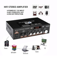 Carte amplificateur audio numérique HIFI BT G919 18W+18W stéréo AMP Amplificador Home Cinéma Lecteur MP3 USB Carte SD