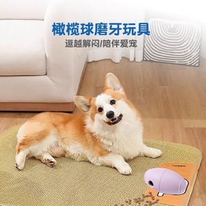 Jouet d'extérieur pour animaux de compagnie, jouet à mâcher interactif pour nettoyer les dents, jouet à mâcher en silicone résistant aux morsures, taille moyenne, pour chiens - Product Image 5