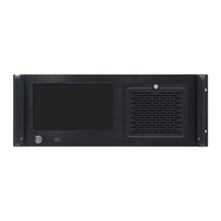 Boîtier de serveur Intel 4u châssis monté en rack boîtier d'ordinateur de contrôle avec écran VGA pour serveur et support de stockage Type PC industriel