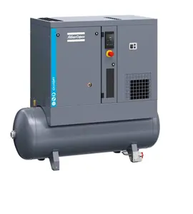 Oil-lubricated System control Integrated Rotary atlas Screw Air Compressor With Dryer Tank Air Filter Copco