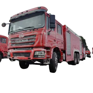 中国制造商Shacman 6x4 15000L升水/泡沫消防车15吨消防车消防车